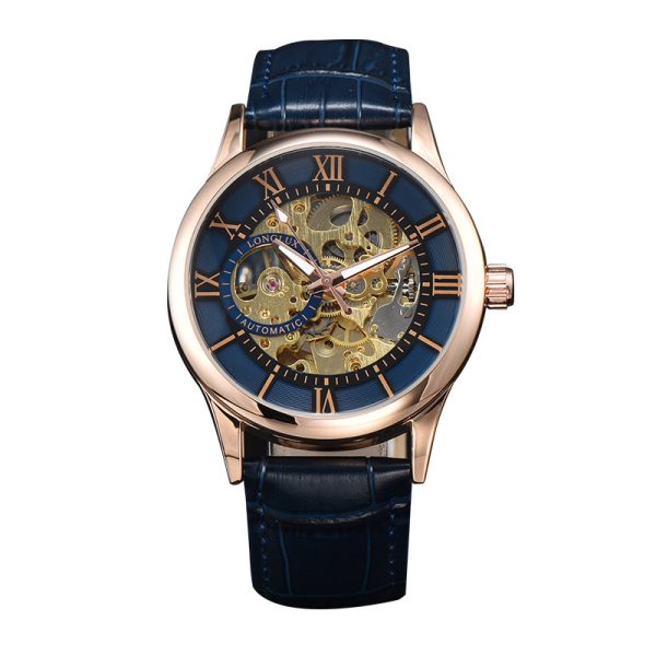 Men's Mechanical Watch Roman Scale Waterproof Fashion Business - Image 4