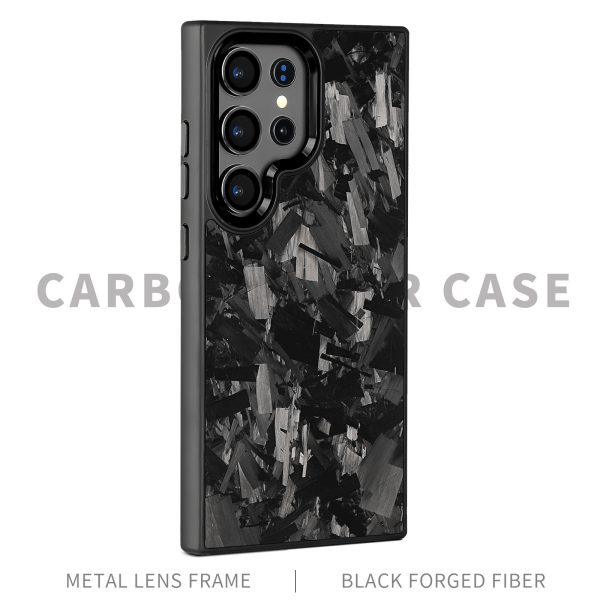 Magnetic Forged Carbon Fiber Shell Phone Case Protective Sleeve - Image 6