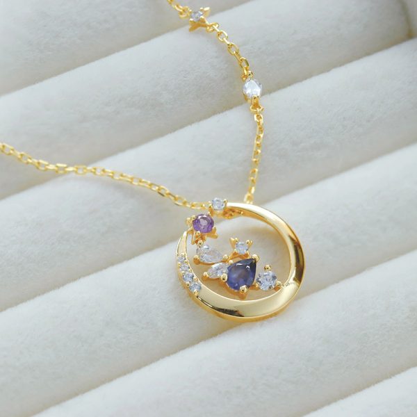 Romantic Garden Cordierite Necklace Designed By Minority - Image 2