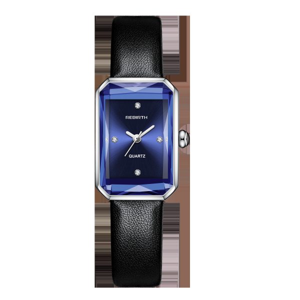 Square Diamond Belt Fashion Artistic Exquisite Quartz Watch - Image 3