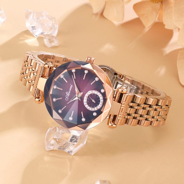 Women's Fashion Simple Cut Quartz Watch - Image 7
