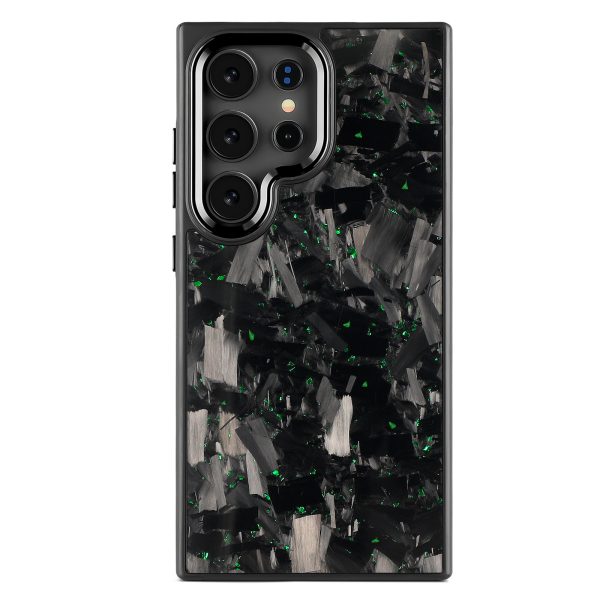 Magnetic Forged Carbon Fiber Shell Phone Case Protective Sleeve - Image 2