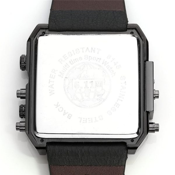 611 date 8145 countdown waterproof backlight luminous double display electronic watch - Image 10