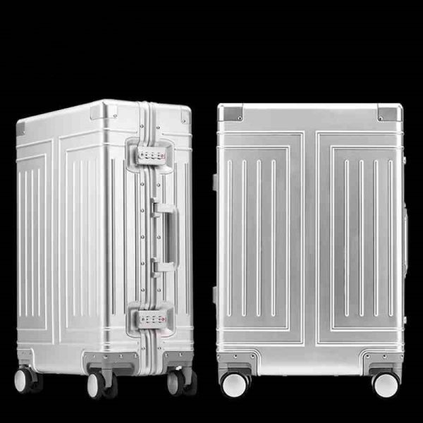 High End All Aluminum Magnesium Alloy Pull Rod Universal Wheel Luggage Compartment - Image 4