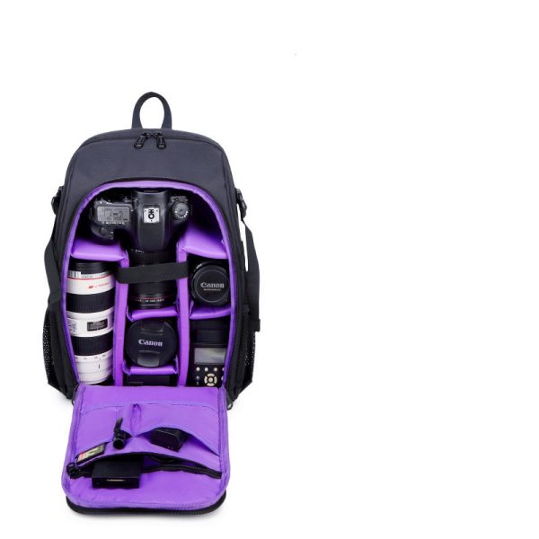 Camera Bag SLR Double Shoulder Outdoor Multifunctional Photography Backpack - Image 3