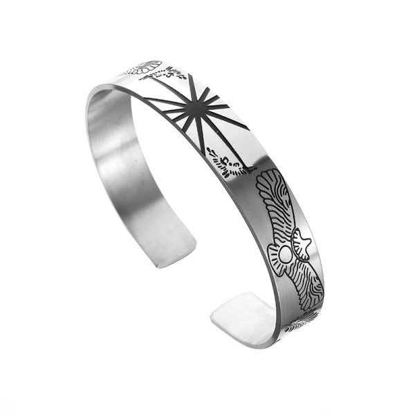 Crater Design Bump Bracelet Fashion - Image 9