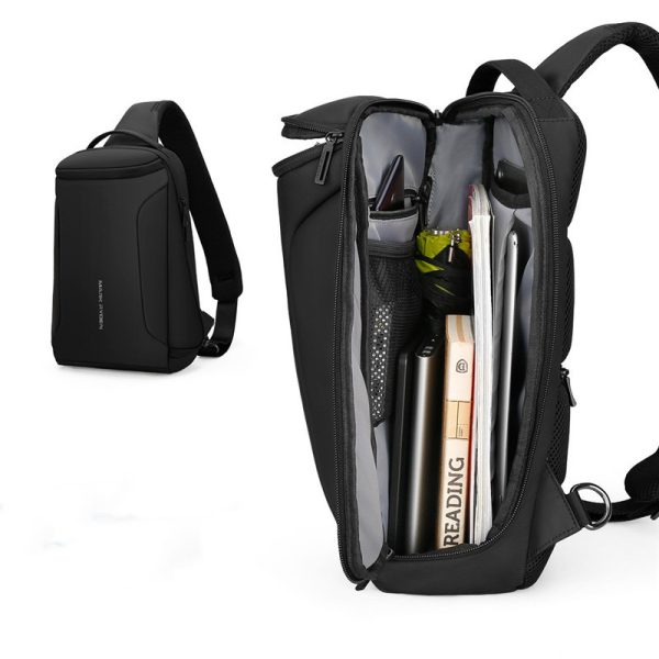 Oxford Cloth Men's Chest Bag Business Casual Messenger Bag - Image 2