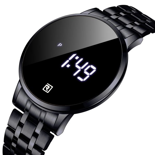 Touch Screen Digital Display Calendar Electronic Watch - Image 5