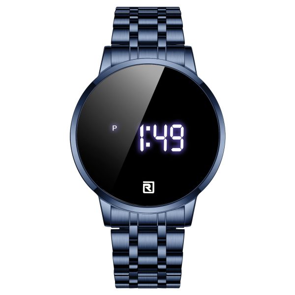 Touch Screen Digital Display Calendar Electronic Watch - Image 3