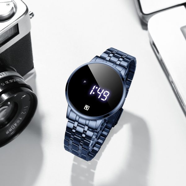 Touch Screen Digital Display Calendar Electronic Watch - Image 6