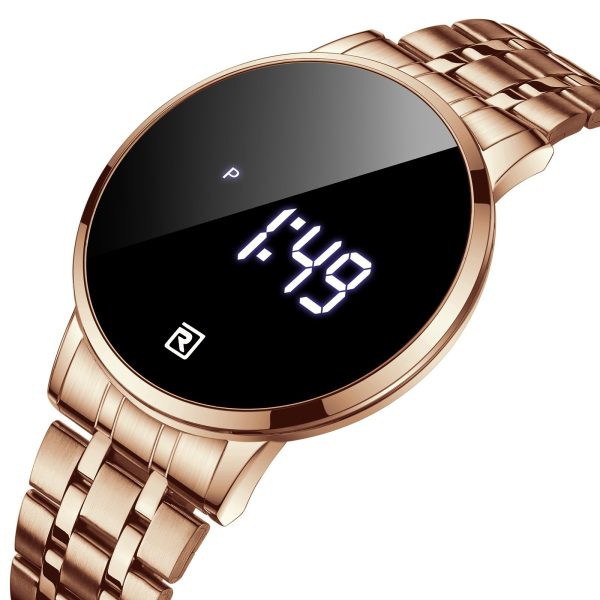 Touch Screen Digital Display Calendar Electronic Watch - Image 7