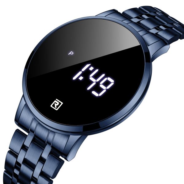 Touch Screen Digital Display Calendar Electronic Watch - Image 9