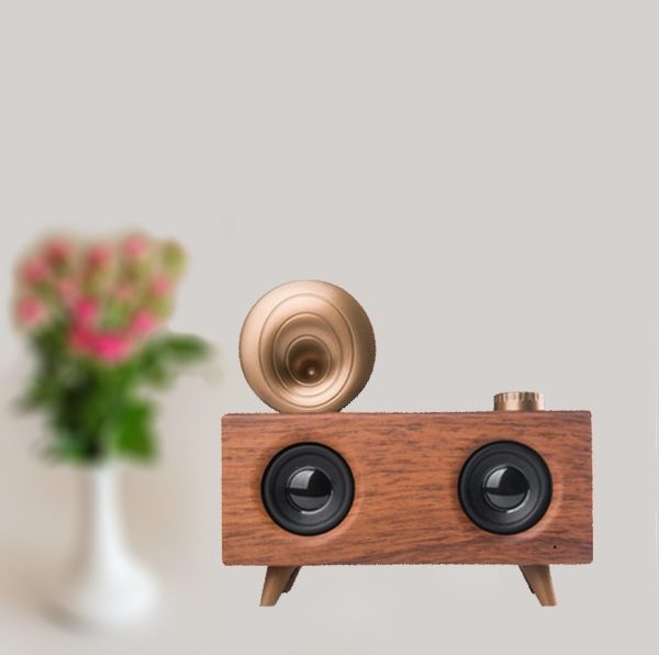 Home Wireless Horn Flower Bluetooth Speaker - Image 3