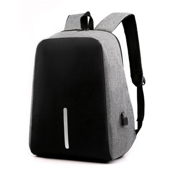 fashion new anti-theft backpack casual backpack business men multi-function USB backpack - Image 6