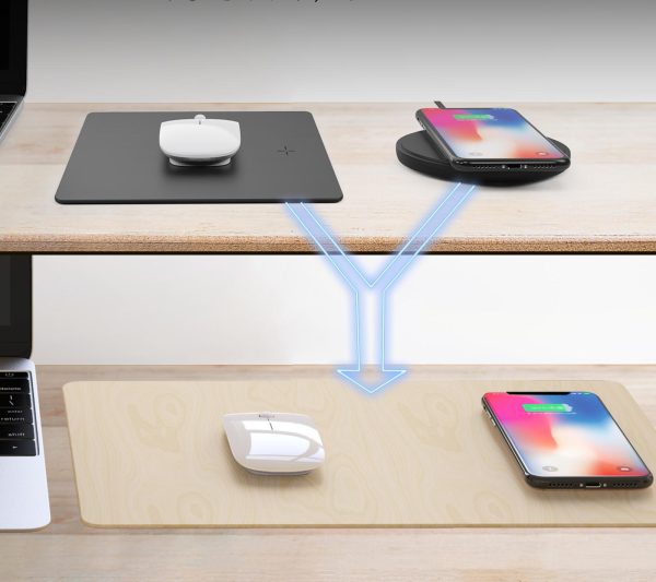 Wireless Charger Mouse Pad is Suitable For Android Apple Mobile Phone Fast Charging Base Fast Charging Xiaomi Smart - Image 3