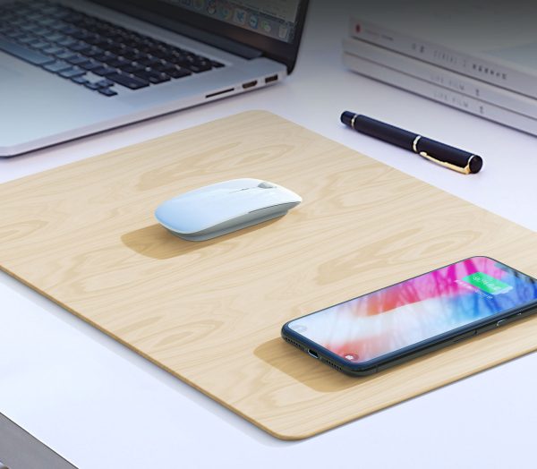 Wireless Charger Mouse Pad is Suitable For Android Apple Mobile Phone Fast Charging Base Fast Charging Xiaomi Smart - Image 2