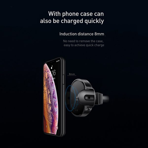 Cross Border Car Wireless Charging Mobile Phone Bracket Fast Charging Infrared Sensor Bracket Base Can Be Customized - Image 5