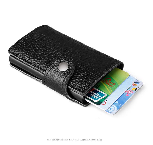 Blocking Mini Magic Wallet Automatic Credit Card Coin Purse - Image 5