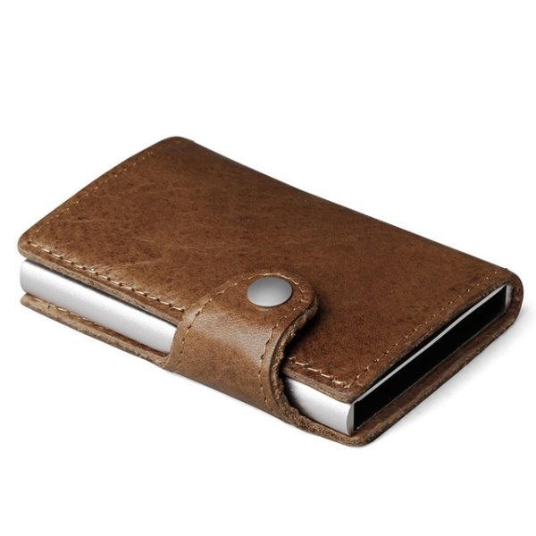 Blocking Mini Magic Wallet Automatic Credit Card Coin Purse - Image 4