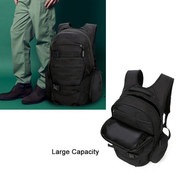 40L Men's And Women's Sports Hiking Mountaineering Bag Outdoor Tactical Bag Hunting Rucksack - Image 4