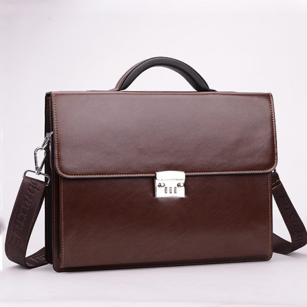 Men's Business Briefcase With Portable Code - Image 2