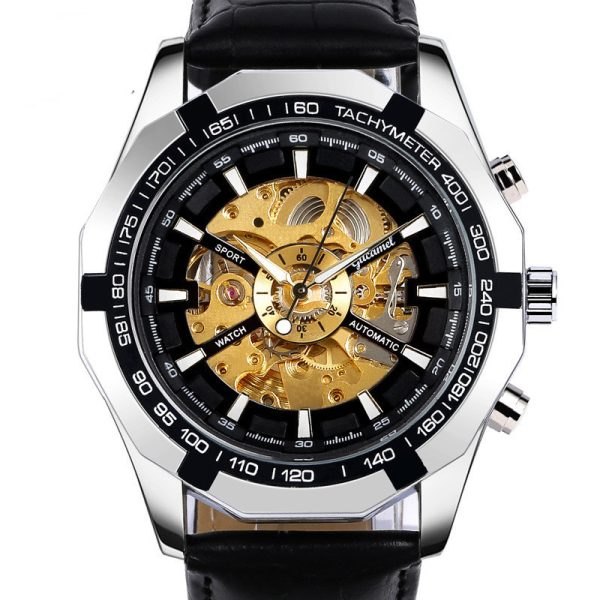 Business Fashion Watch Steel Belt Hollow - Image 7