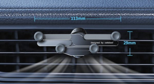 New Invisible Alloy On-board Bracket Paste Gravity Bracket - Image 9