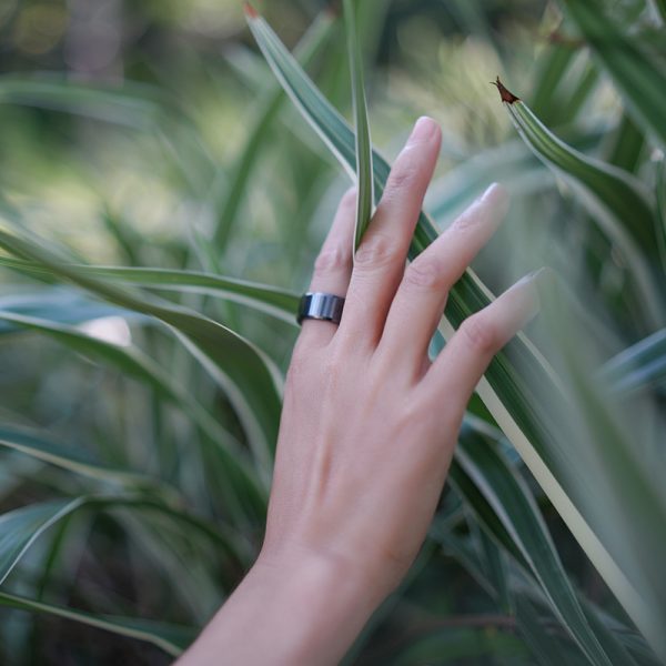 Black Technology Heart Rate, Blood Oxygen, Sleep Monitoring Waterproof Bluetooth Ring - Image 2