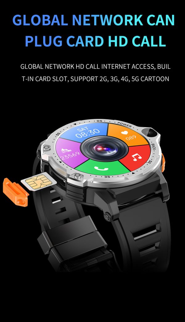 AP6 Smart Watch Dual Camera 4G Plug-in Card - Image 10