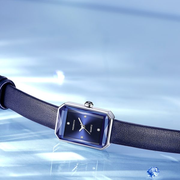 Square Diamond Belt Fashion Artistic Exquisite Quartz Watch - Image 8