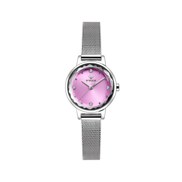 Fashion Simple Women's Quartz Watch Mesh Strap - Image 2