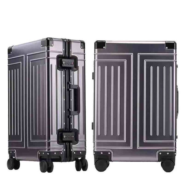 High End All Aluminum Magnesium Alloy Pull Rod Universal Wheel Luggage Compartment - Image 6