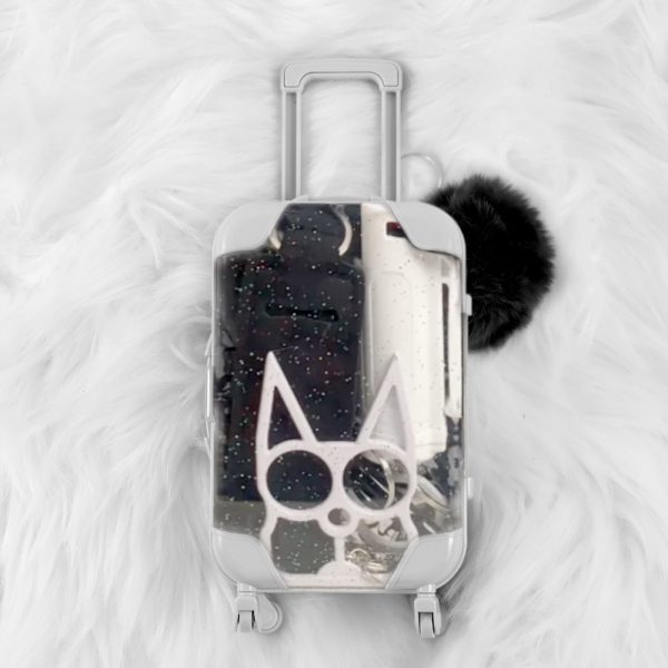 Personalized Design Self-defense Suitcase Set Plastic Key Chain - Image 9