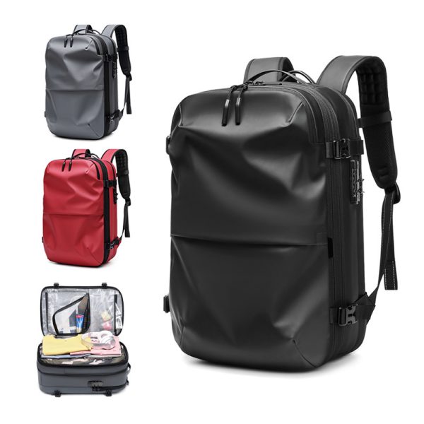 Men's Minimalist Multifunctional Large Capacity Travel Backpack - Image 2