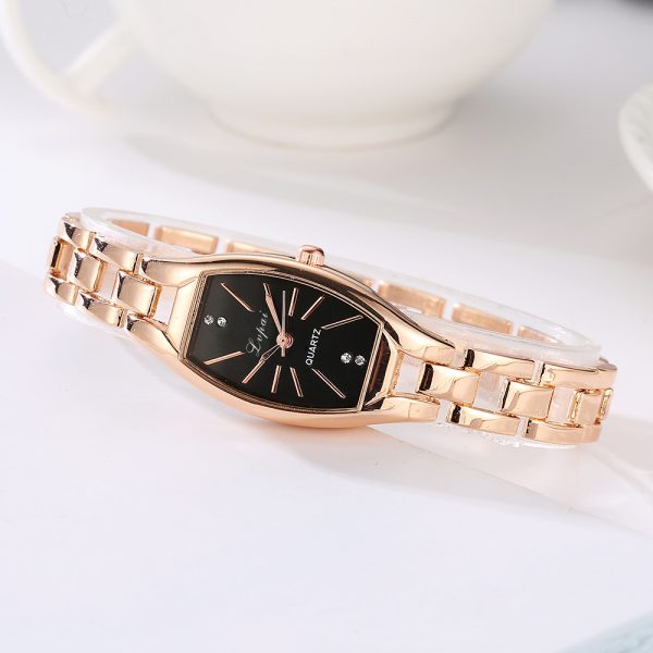 Personalized Simple Women's Quartz Watch With Diamond - Image 3