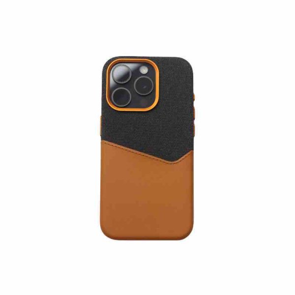 Double Card Leather Magnetic Phone Case Protective Case Personalized Business Style - Image 5