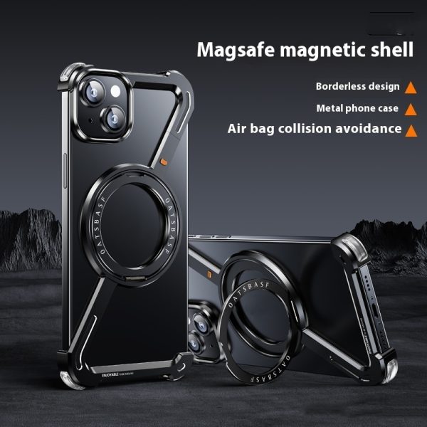 Metal Seamless Hollow Heat Dissipation Magnetic Bracket - Image 2