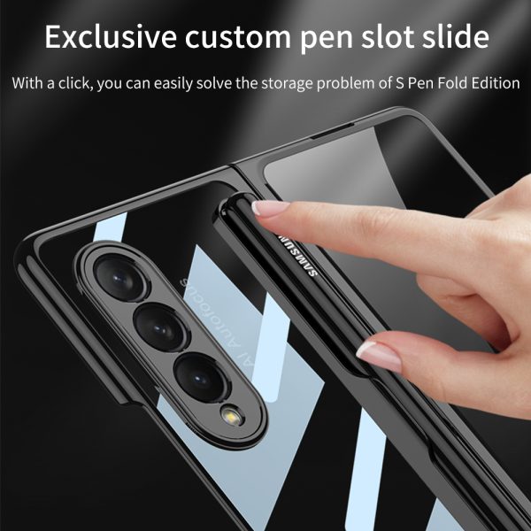 Mobile Phone Case Folding All-inclusive Electroplating Transparent Anti-drop - Image 4