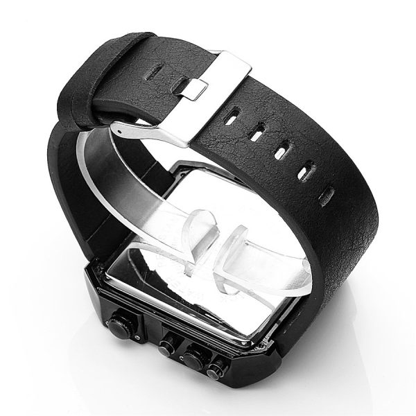 611 date 8145 countdown waterproof backlight luminous double display electronic watch - Image 9