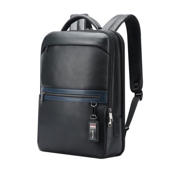 Leather Computer Business Backpack Large Capacity Multifunctional - Image 5