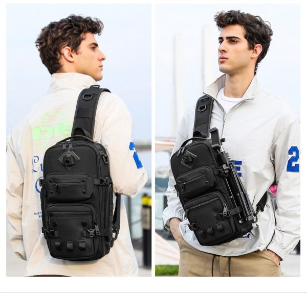 Tactical Chest Outdoor Large Capacity Sports Messenger Bag - Image 10