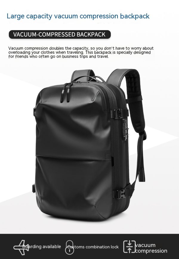 Men's Minimalist Multifunctional Large Capacity Travel Backpack - Image 7
