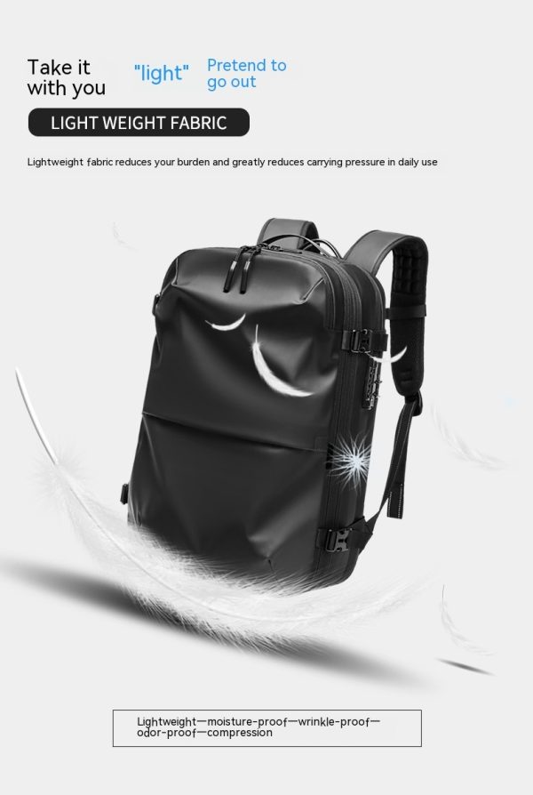 Men's Minimalist Multifunctional Large Capacity Travel Backpack - Image 8