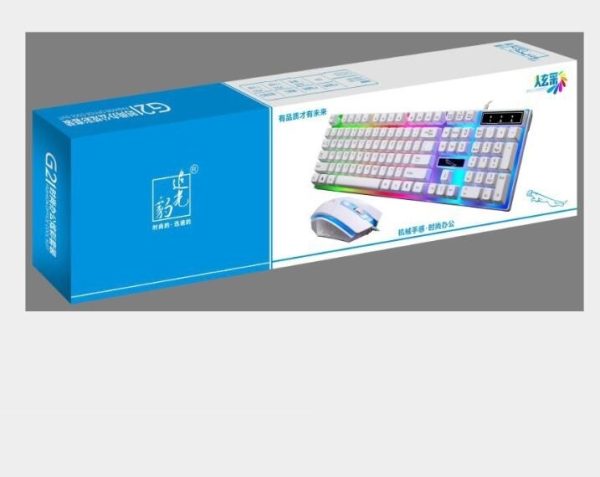 G21 Wired U U Mouse And Keyboard Set Suspended Lighting Mechanical Feel Game Mouse And Keyboard Set - Image 7