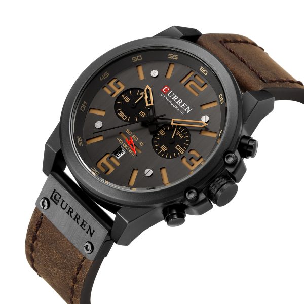 Carrian 8314 Men's Watch Sport Six-Piece Quartz Watch Calendar Men's Watch Waterproof Strap Watch - Image 3