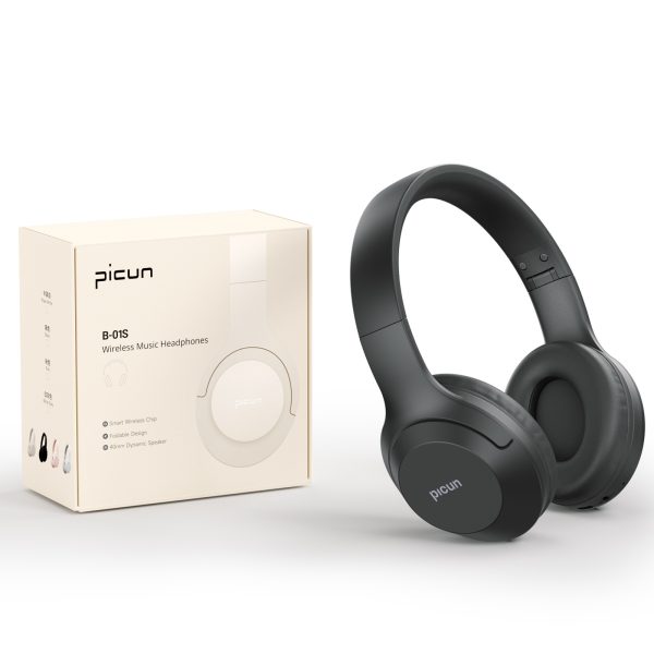 New Headset Wireless Bluetooth Headset Bass Folding Card - Image 2