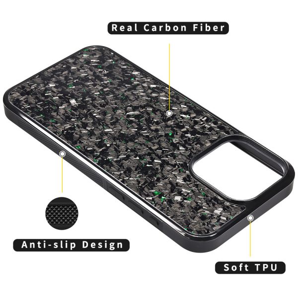 Forged Carbon Fiber Phone Shell Applicable 16 Drop-resistant Protective Cover - Image 3