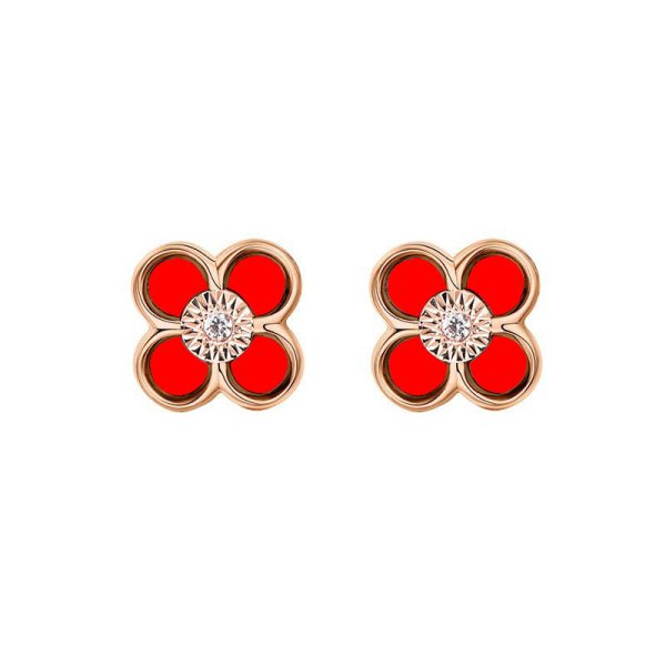Women's Clover Sterling Silver Necklace - Image 7