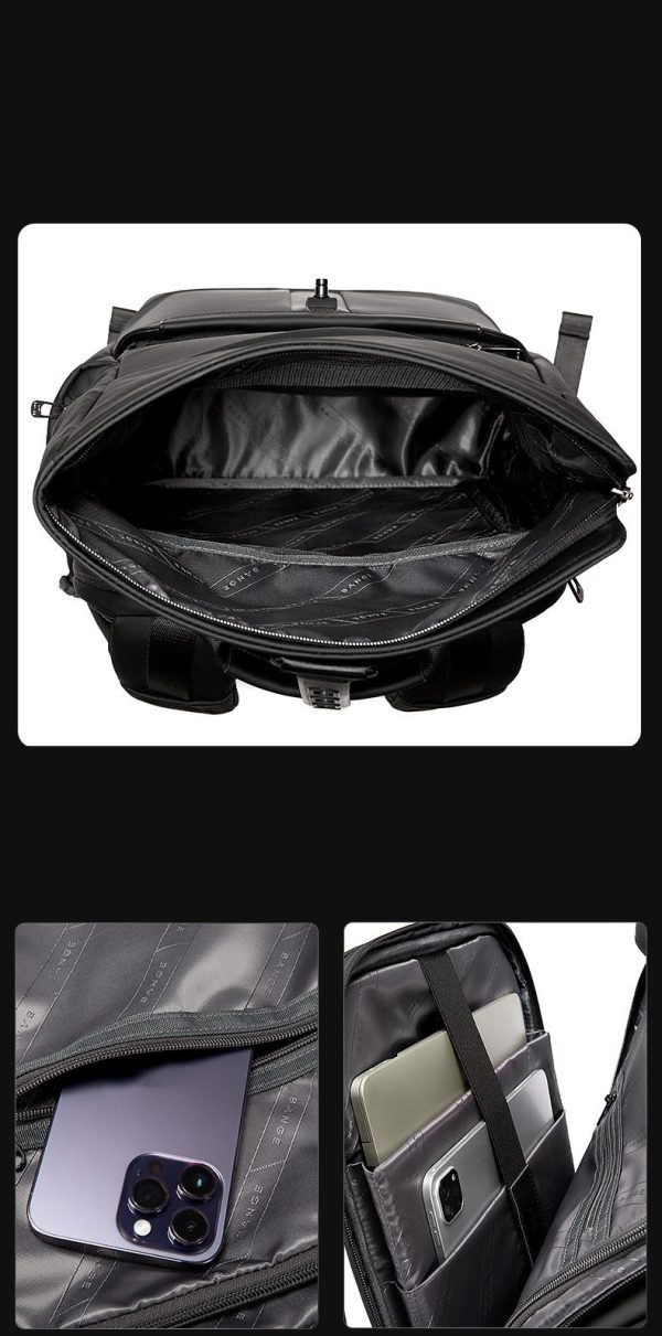 Men's Backpack Leisure Business Large Capacity - Image 7