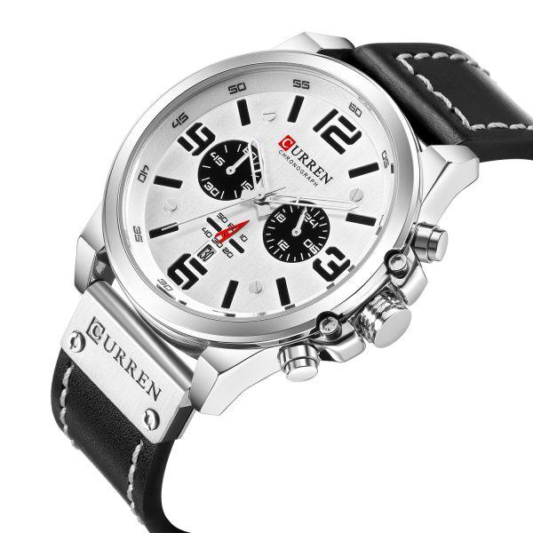 Carrian 8314 Men's Watch Sport Six-Piece Quartz Watch Calendar Men's Watch Waterproof Strap Watch - Image 6